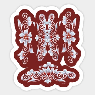 flowers sheap Sticker